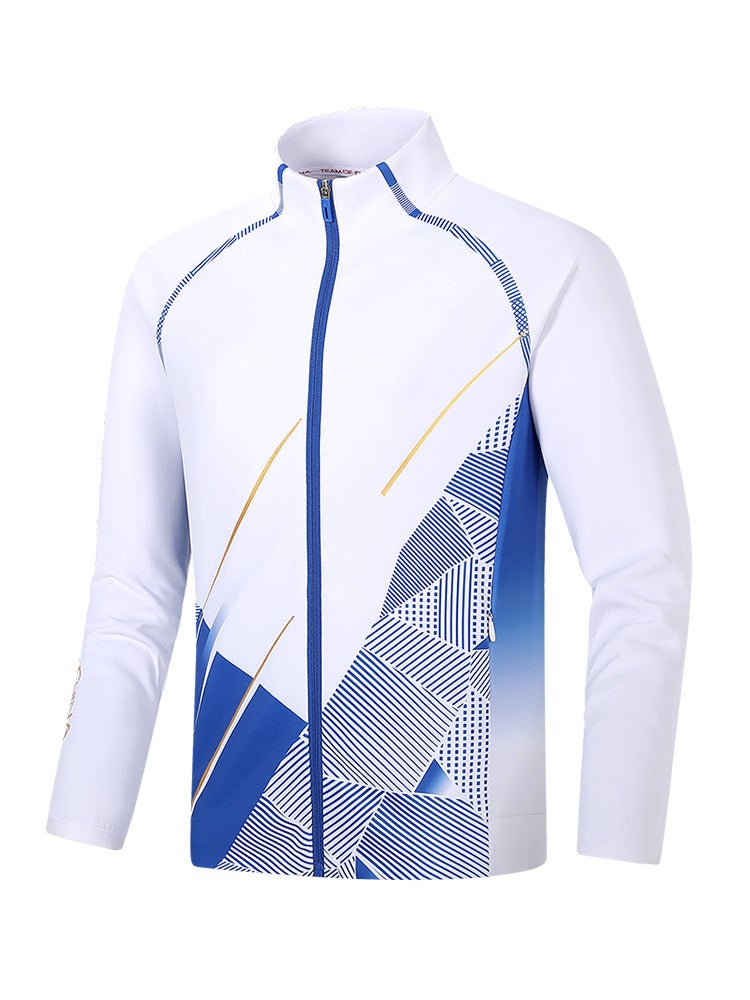 Couple Leisure Jacket Athlete Sports Student Training Running Clothes Student Class Clothes Sweater Printable Logo - Image 2
